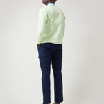 Pantalón cargo azul hombre