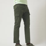 Pantalón cargo verde hombre