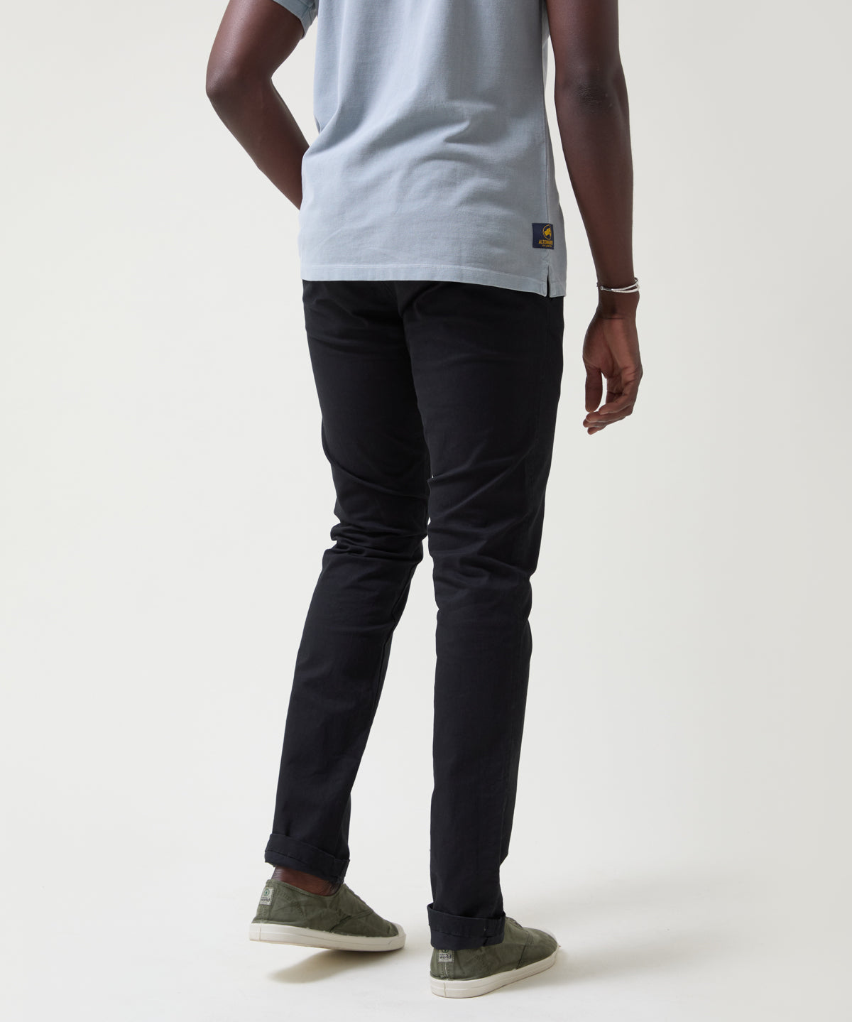 Pantalón recto hombre