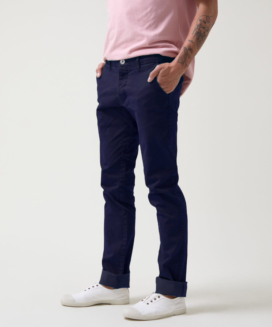 Pantalón regular hombre