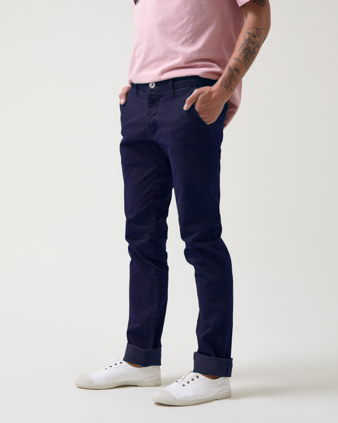 Pantalón regular hombre