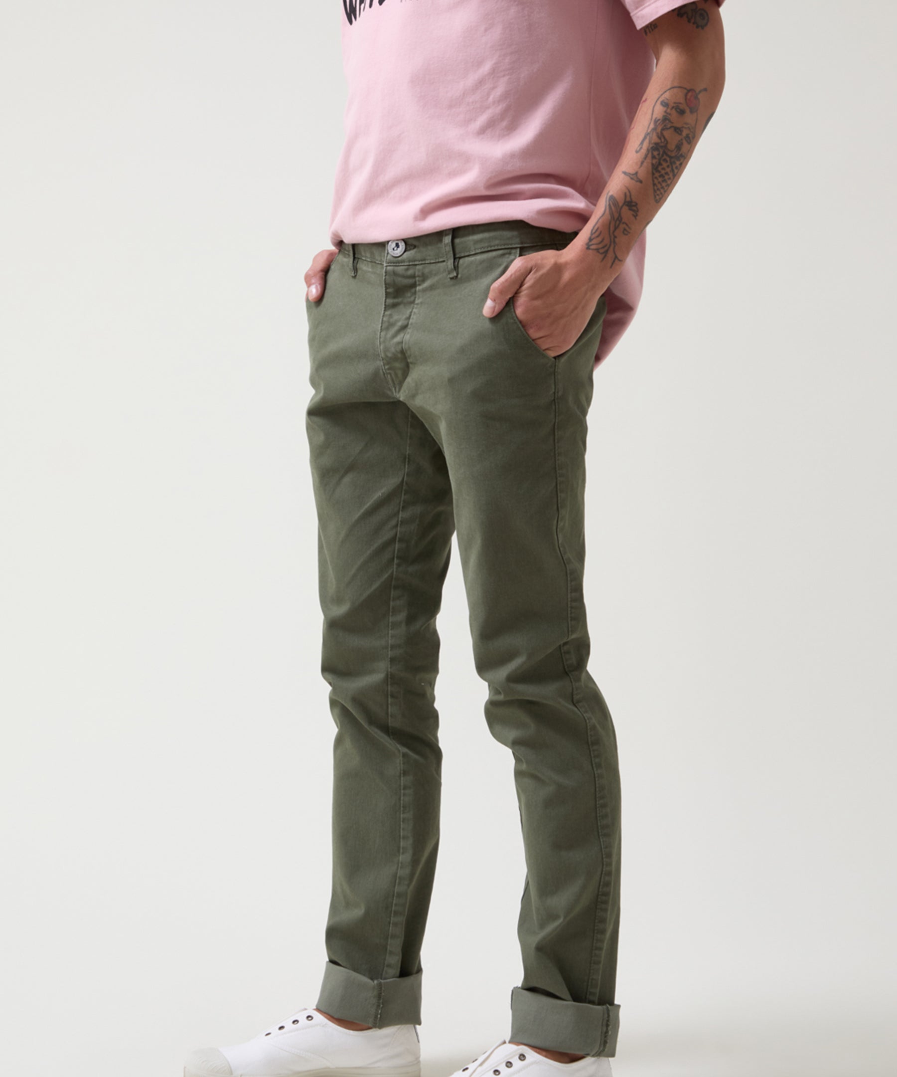 Pantalón regular para hombre