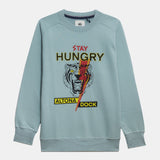 Sudadera azul slim fit