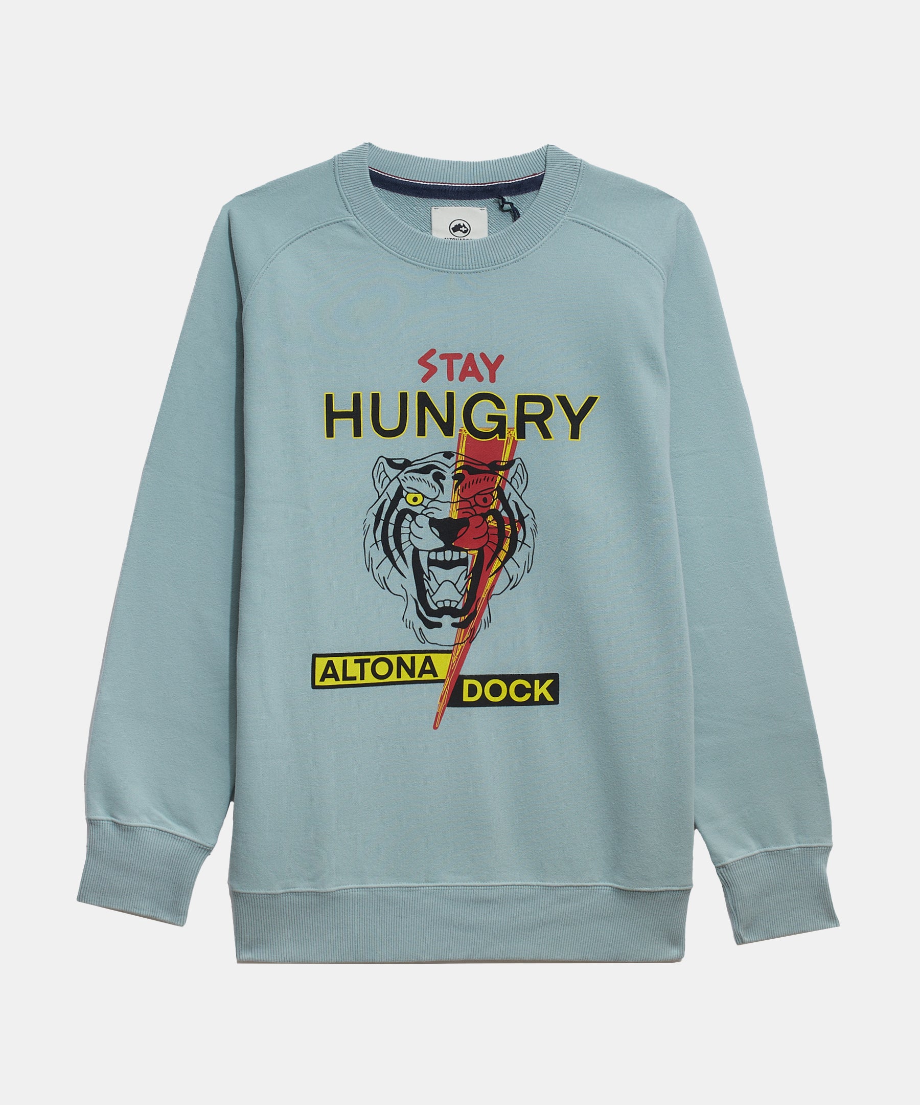 Sudadera azul slim fit