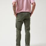 pantalon chino hombre verde